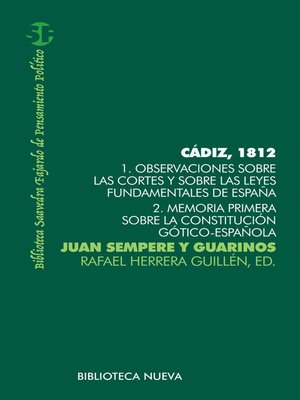 cover image of Cádiz, 1812